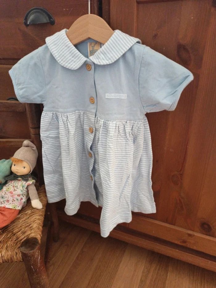 Robe bout'chou vintage tbe 6 mois - photo numéro 2