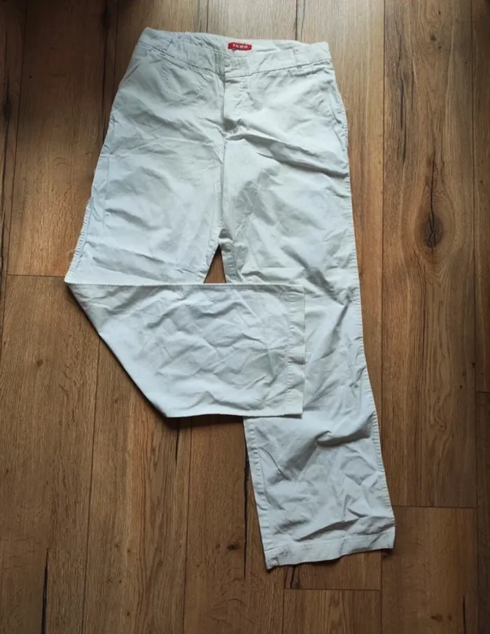 Pantalon blanc IKKS