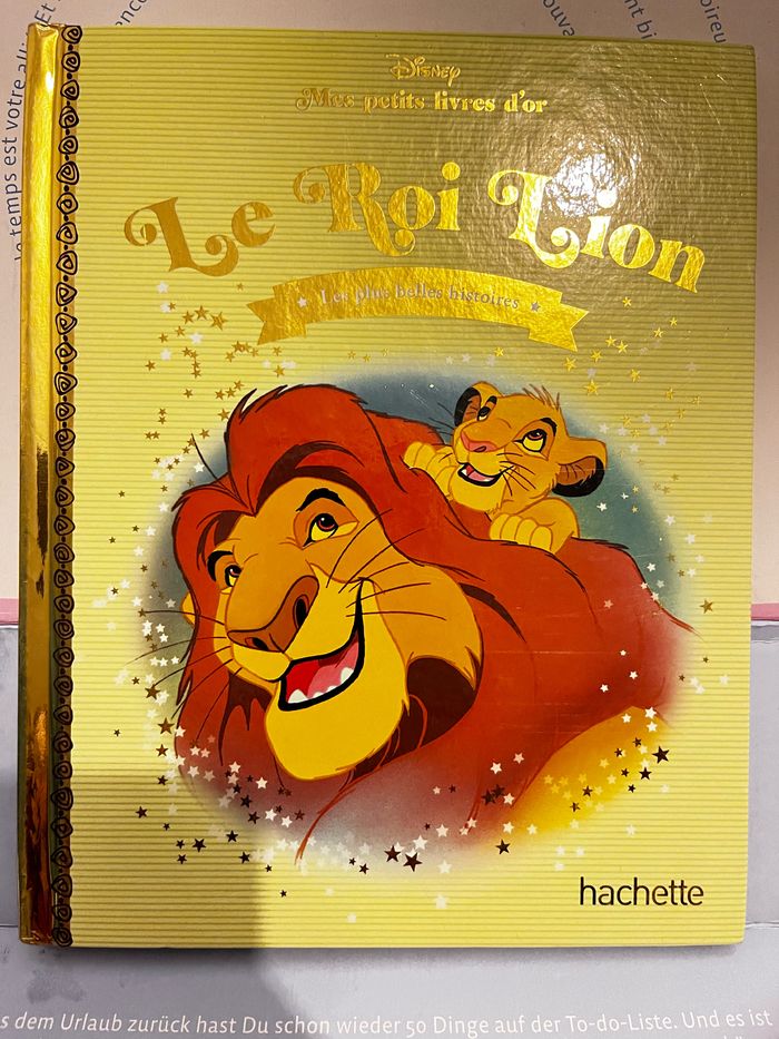 Livre Disney, mes petits livres d’or