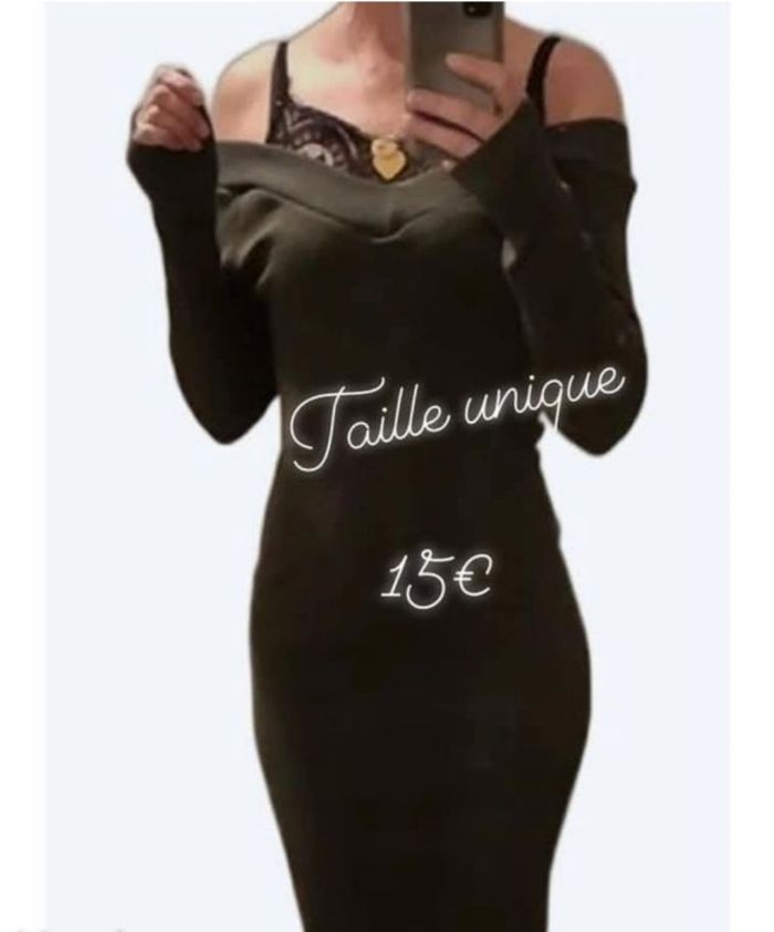 Robe chic avec dentelle