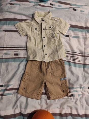 Ensemble chemise bermuda