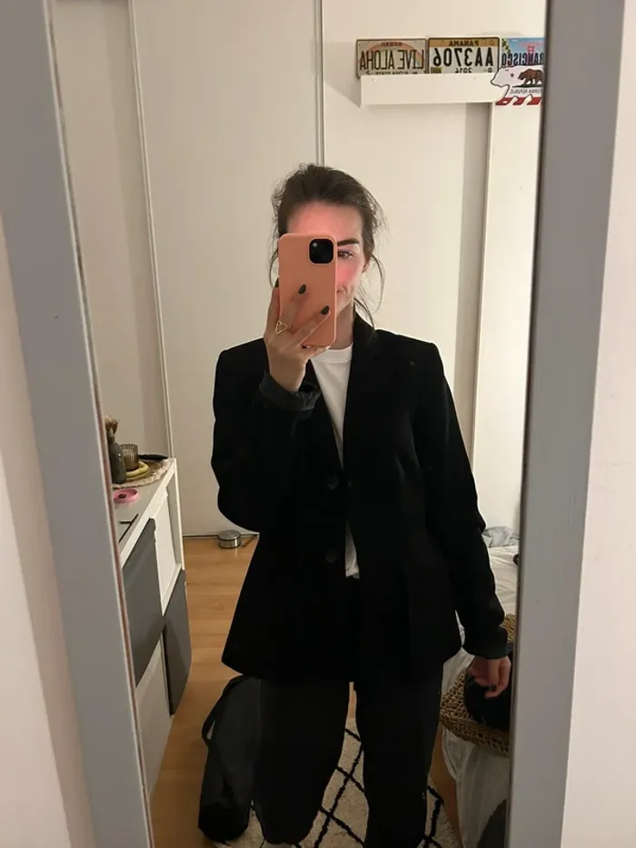 Veste blazer noir - DKNY - photo numéro 4