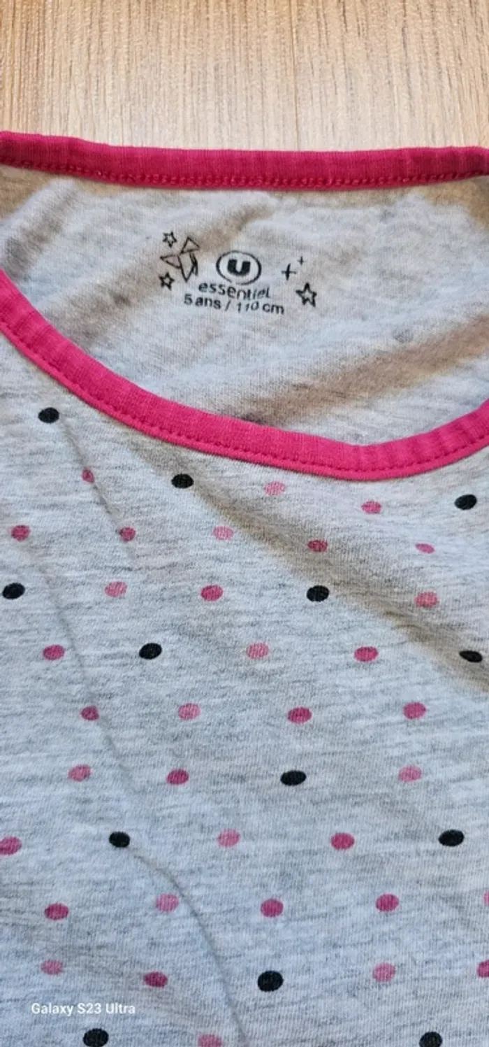 Pyjama léger 5 an - photo numéro 2