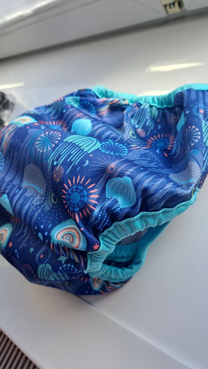 Couche ou maillot de bain lavable méduses - photo numéro 3