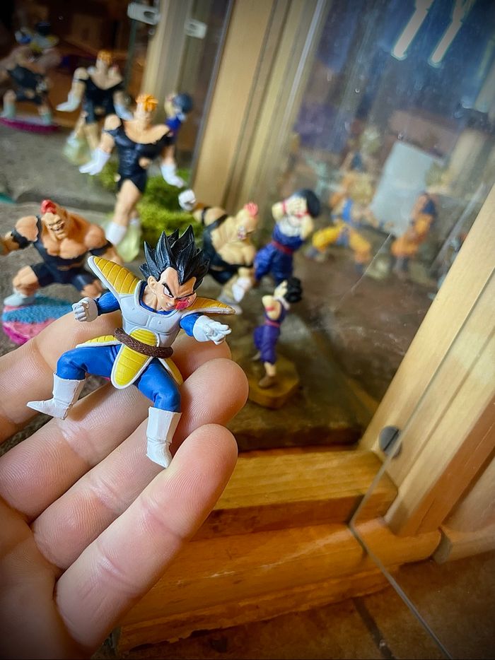 Figurine dragon ball gashapon hg Végéta
