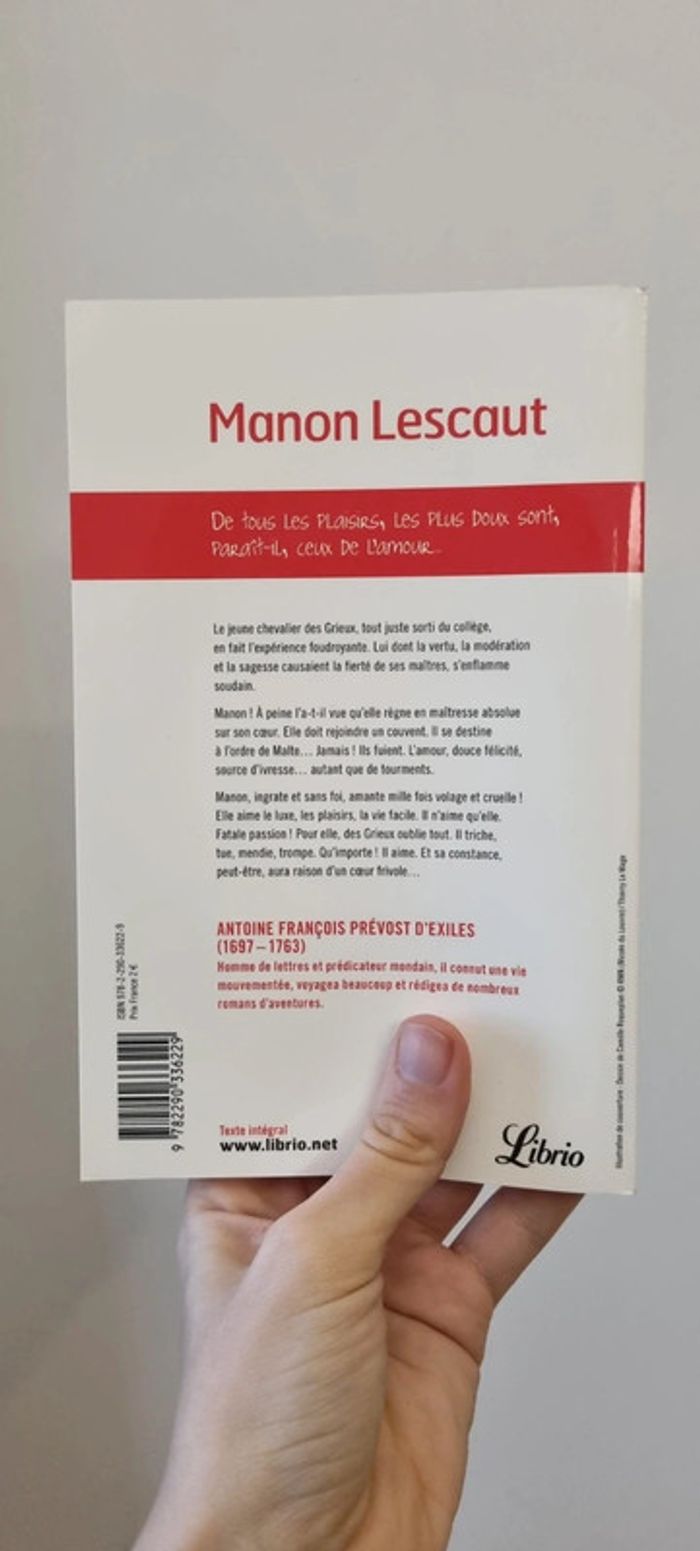 Manon Lescaut
Abbé Prévost - photo numéro 2