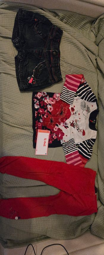 3pcs catimini fille hiver 4 ans