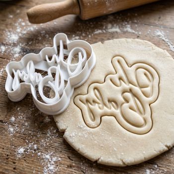 Emporte-pièce Oh Baby - Découpoir Biscuits, Sablés, Pâte à Sucre - Baby Shower Naissance