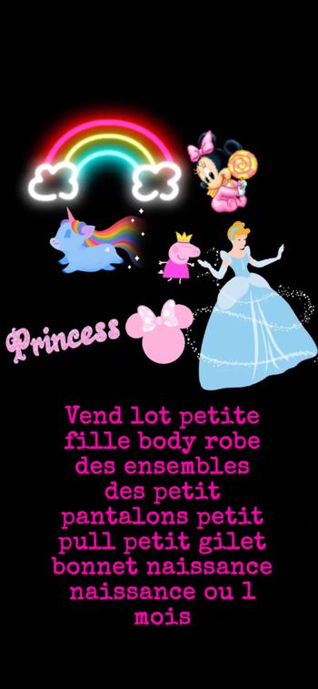 Lot petite fille