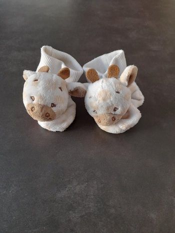 Chaussons hochet 0-3 mois