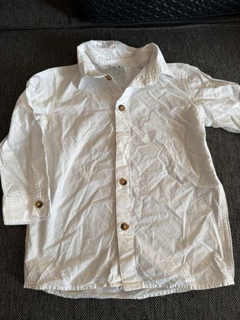 Chemise blanche H&M 18 mois