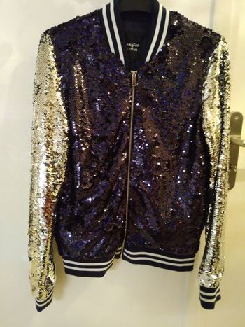 Blouson avec sequins