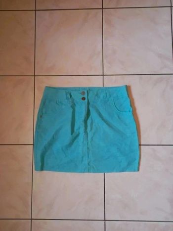 Jupe crayon bleu clair taille M/38 vintage y2k