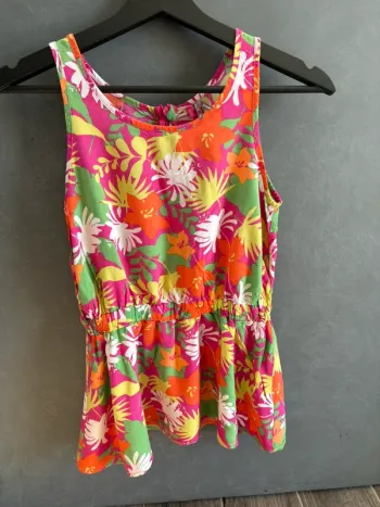 Tunique fleurie 12 ans