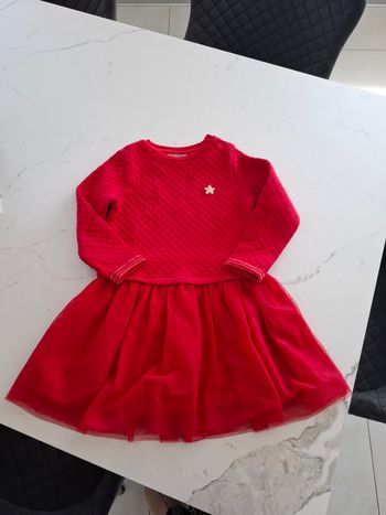 Robe rouge polaire