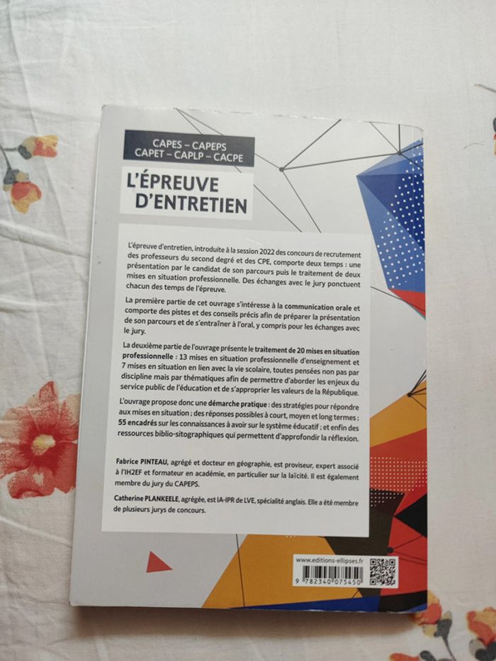 Epreuve d'entretien CAPES - photo numéro 2