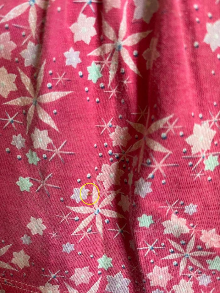Jupe courte légère et fluide rose à fleurs - Disney 6 ans - photo numéro 7