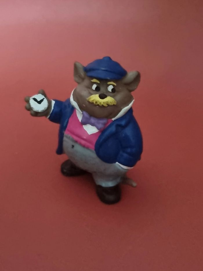 figurine rare Bully Dr Dawson de Basile détective privé Walt disney - photo numéro 2