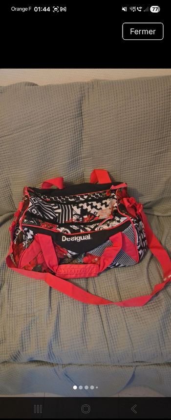 Sac de sport bandouilliere desigual 
