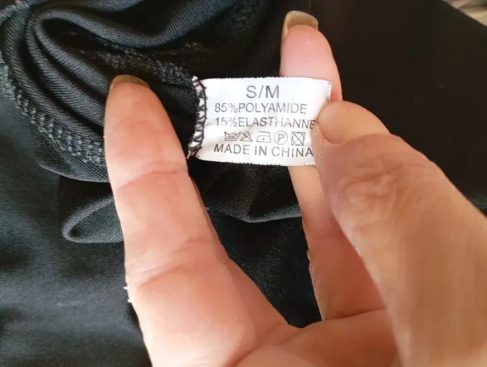 Legging noir taille s/m - photo numéro 4