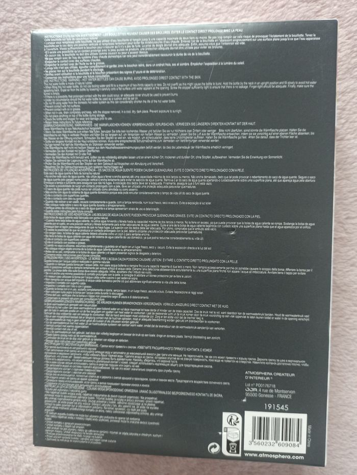 Bouillotte atmosphera neuve - photo numéro 5