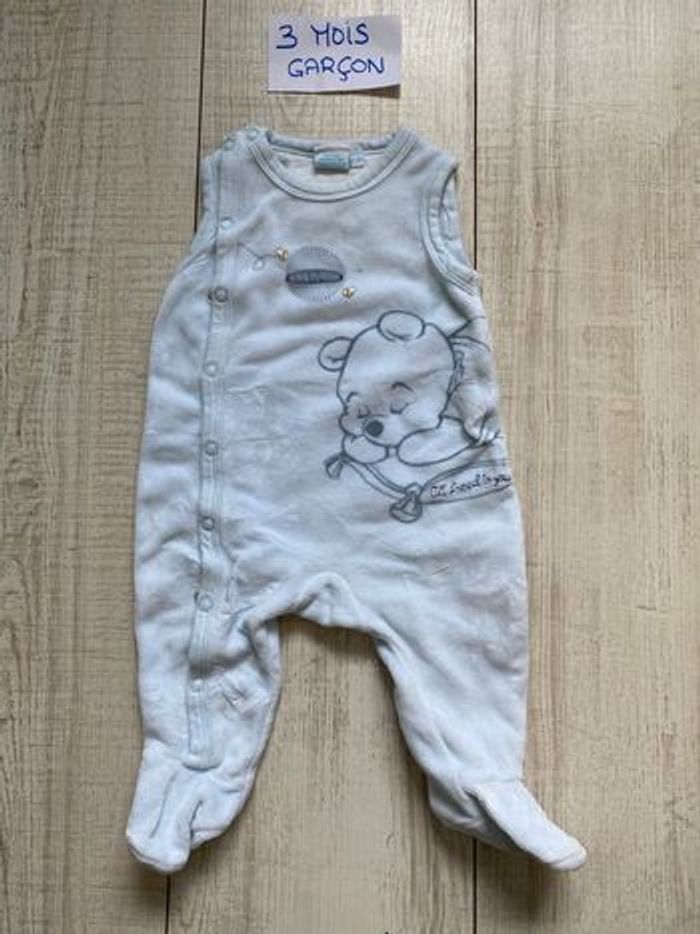 Grenouillère sans manches Winnie l’ourson