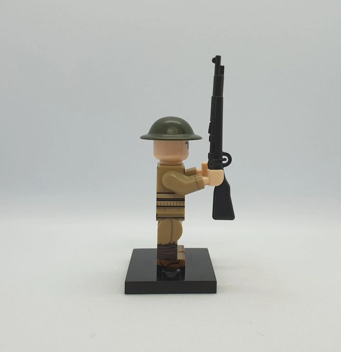 🔫 Figurine Seconde Guerre Mondiale - Soldat Chinois - (Style Lego) 🔫 - photo numéro 4