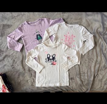 Lot 3 t-shirt manches longues fille InExtenso - Taille 5 ans -