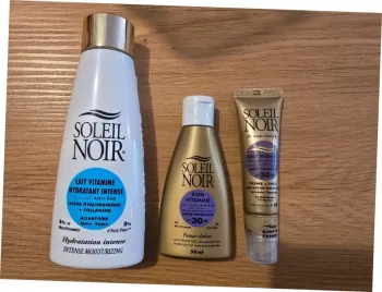 Lot soins/crèmes soleil noir