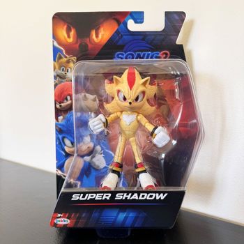 Super Shadow Figurine Articulée Sonic The Hedgehog 3 10cm