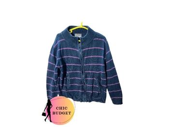 Gilet zippé Pick Ouic Marine - Taille 6 ans - Parfait État.