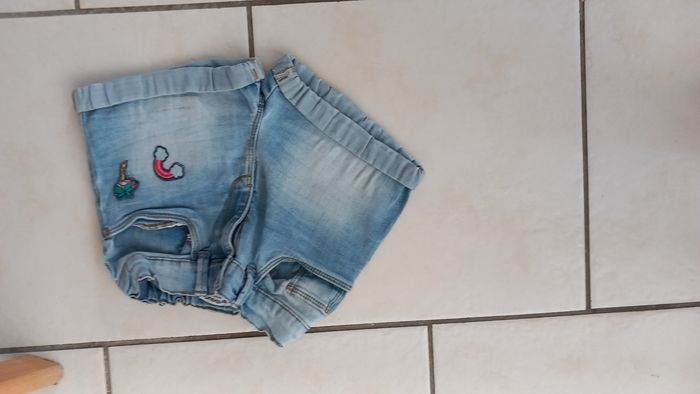 Short vertbaudet fille 7 ans taille réglable