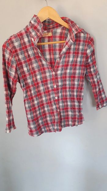 Chemise carreaux