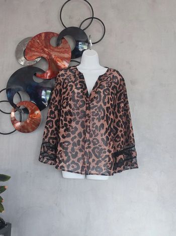Blouse léopard fine Shein