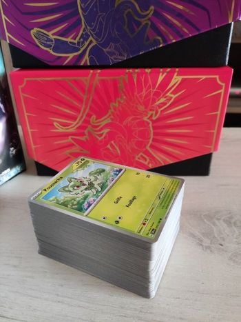 Lot de cartes Pokémon Écarlate et Violet