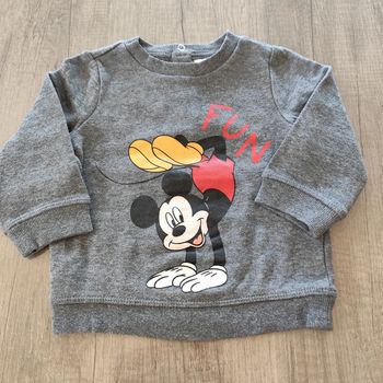 Sweat Mickey 9 mois