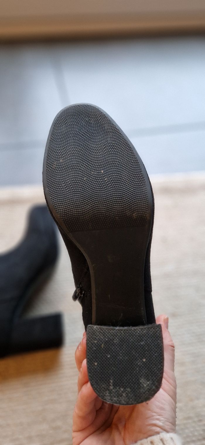 Bottines plateforme noires T 40 - photo numéro 3