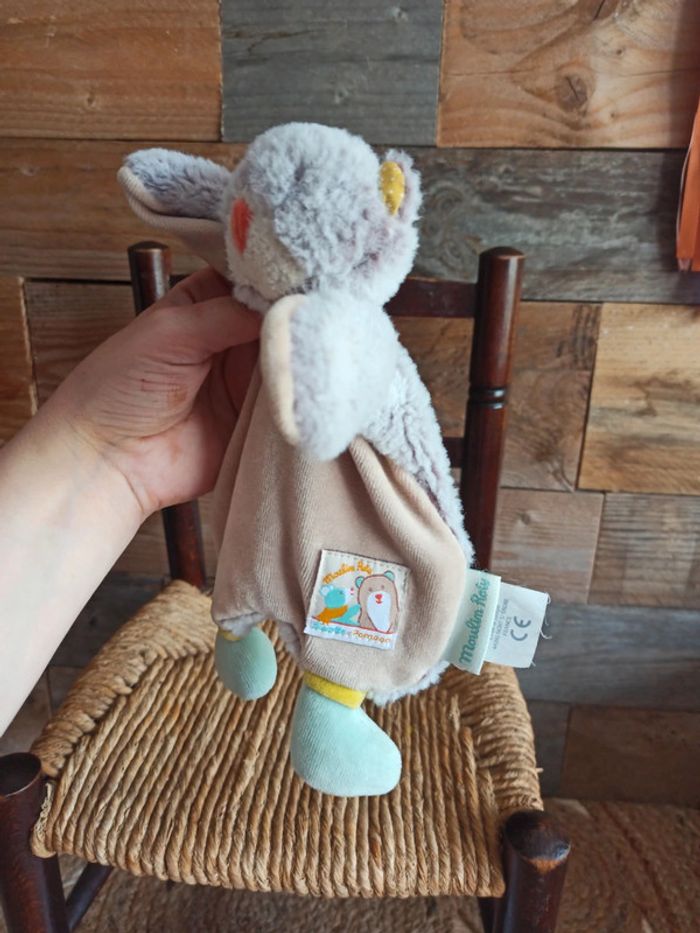 Doudou chat biscotte et pompon moulin roty - photo numéro 6