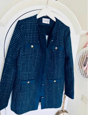 Blazer en tweed Claudie Pierlot neuf étiquette taille 36