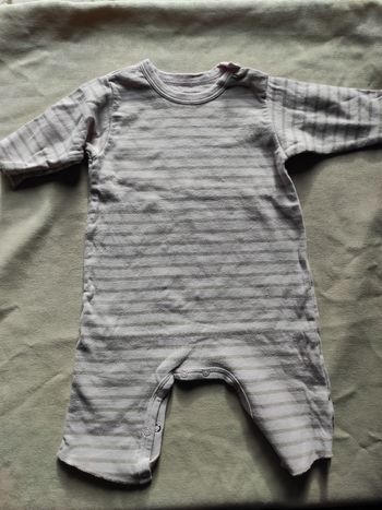 Pyjama à rayures Petit bateau