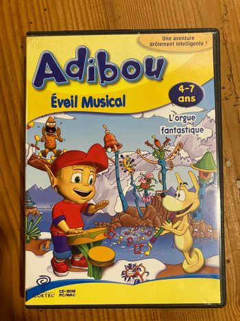 CD-Rom Adibou Éveil musical - l’orgue fantastique