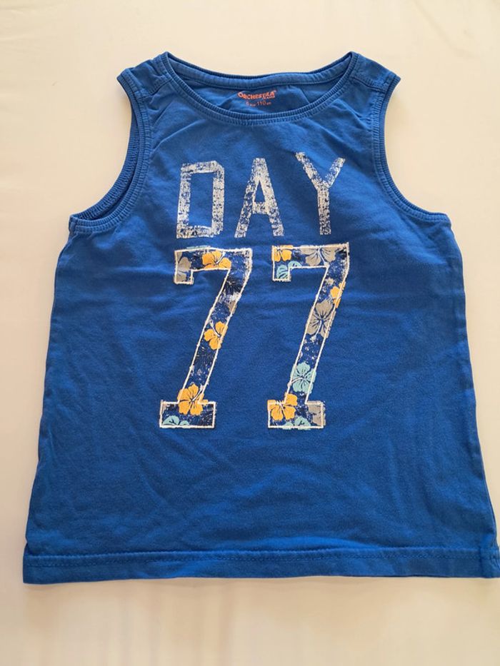 tee shirt débardeur garcon 5 ans orchestra