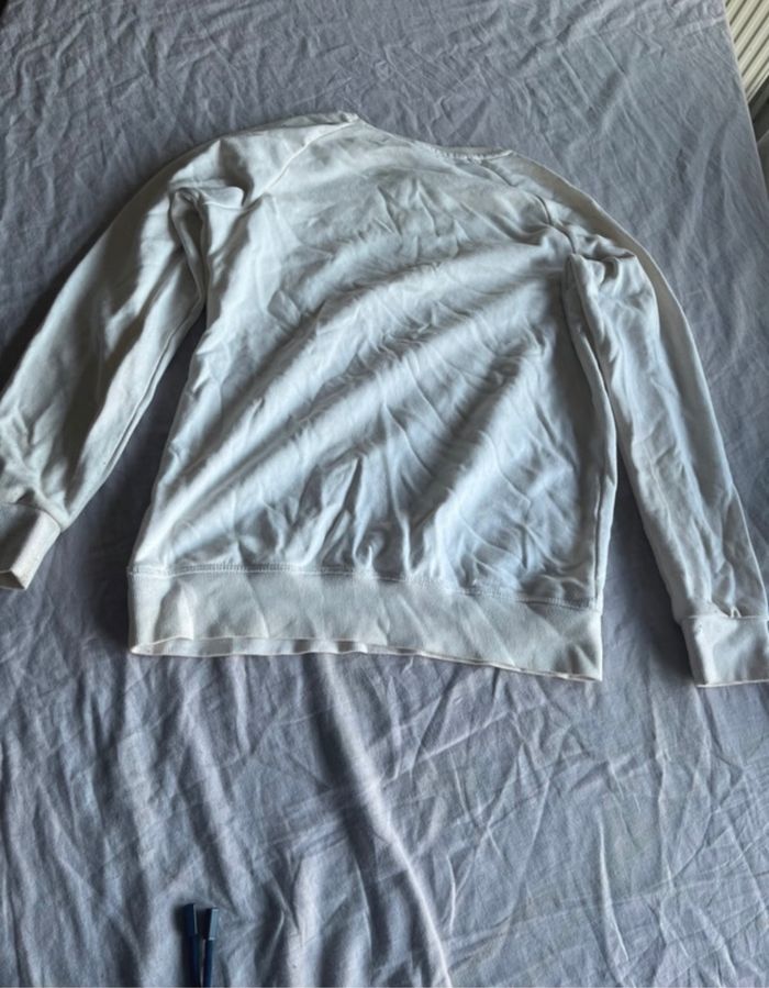 Pull blanc - photo numéro 2
