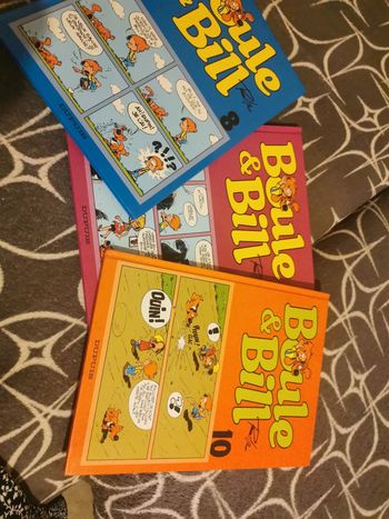 Lot de 3 BD boule et Bill n°8,9,10