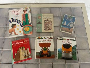 Lot de 6 livres pour enfant