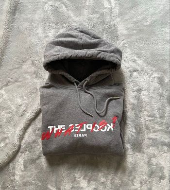 Sweat à Capuche The Kooples T.S Femme Unisexe Collection What Is Gris