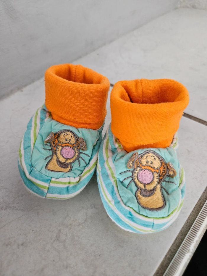 Petit chaussons bébé tigrou bbf3 - photo numéro 2