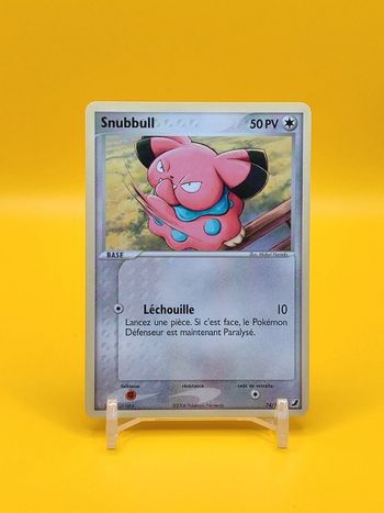 Pokémon Snubbull bloc ex forces cachées