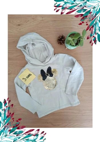 Pull sweat Disney Minnie sequins