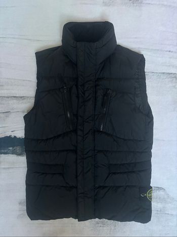 Veste sans manches Stone Island taille S noir anthracite